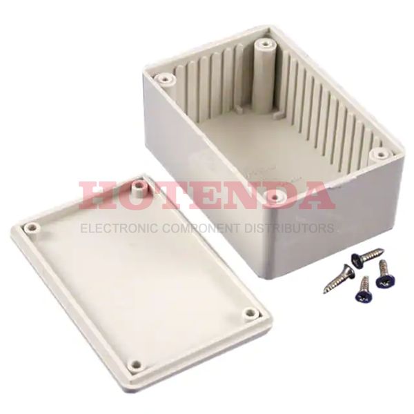 1591LSGY - Enclosures, Boxes, &amp; Cases 3.3 x 2.2 x 1.4 GRAY