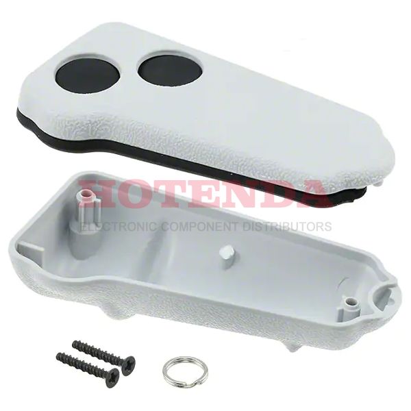 CA6B2,GY - KEY FOB ABS GRAY 3.05"L X 1.51"W