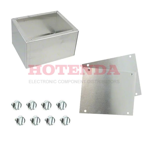 AU-1028 - CABINET ALUM UNPAINTED 3"L X 5"W