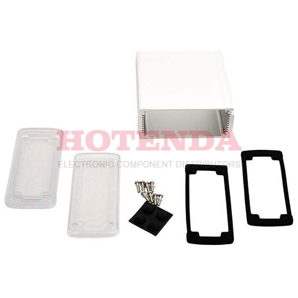 EXN-23357-SVP - BOX ALUM CLR/SLV 4.69"L X 4.53"W