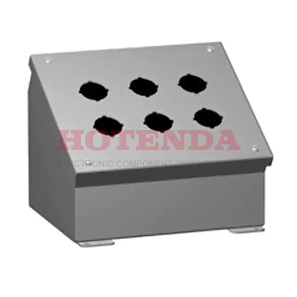 1490MD2 - CONSOLE STEEL GRAY 3.5"LX5.5"W