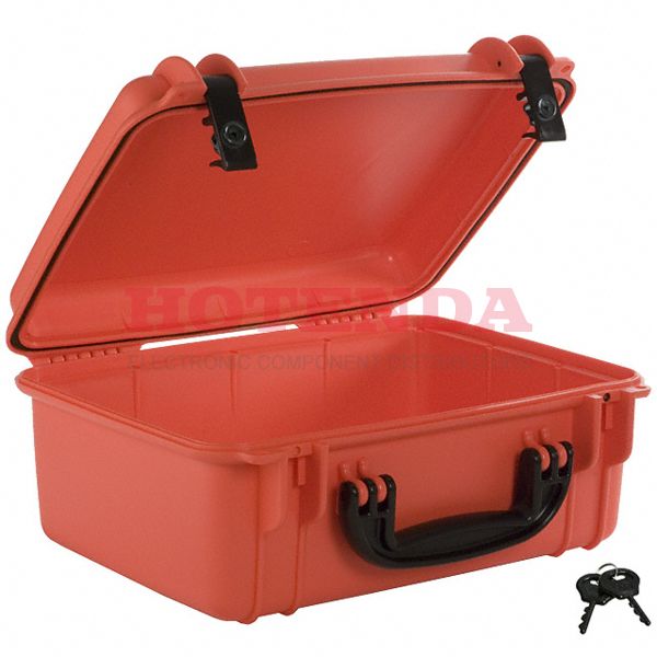 SE520PL,OR - CASE PLSTC ORG 14.85"L X 12.15"W