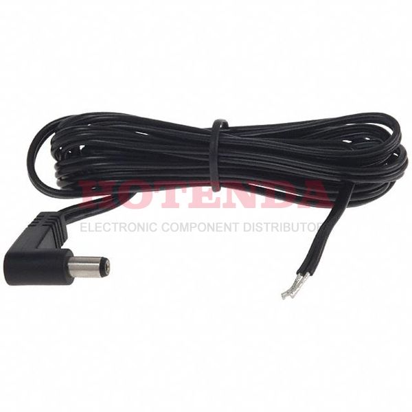 CA-2191 - CABLE ASSY R/A 2.1MM 6' 18 AWG