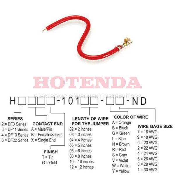 H5BXT-10112-R7 - JUMPER-H2728TR/C2065R/X 12"