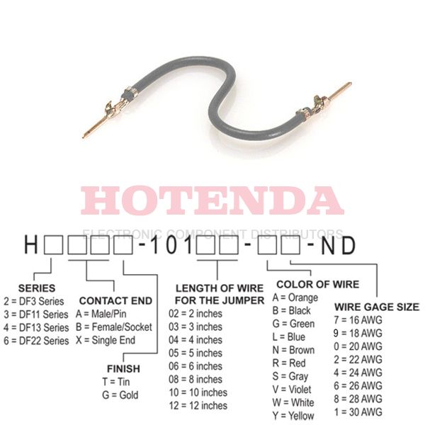 H3AAT-10102-S8 - JUMPER-H1506TR/A3048S/H1506TR 2"