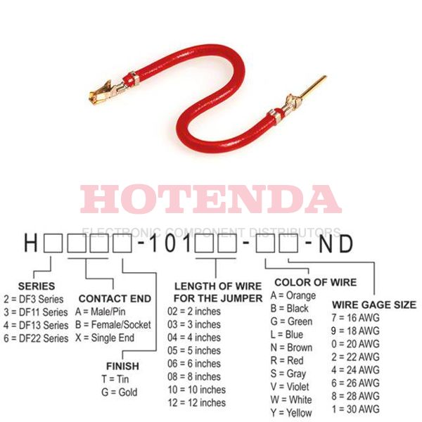 H3ABG-10112-R8 - H3ABG-10112-R8 datasheet pdf and Jumper Wires, Pre-Crimped Leads product details from Hirose Electric Co Ltd stock available on our website