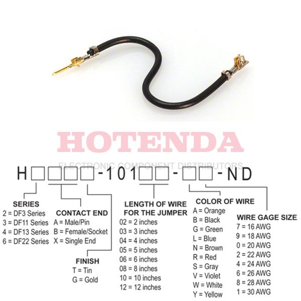 H2ABG-10102-B8 - JUMPER-H1503TR/A3048B/H1501TR 2"