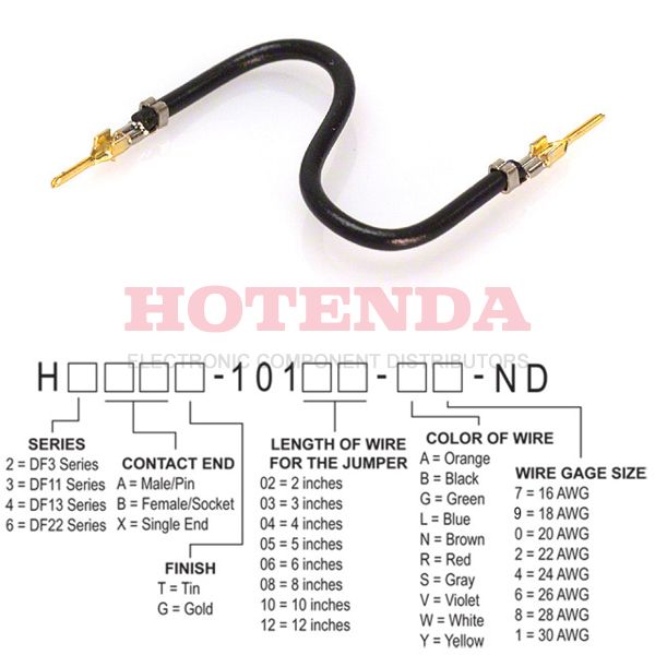 H2AAG-10104-B6 - JUMPER-H1503TR/A3049B/H1503TR 4"