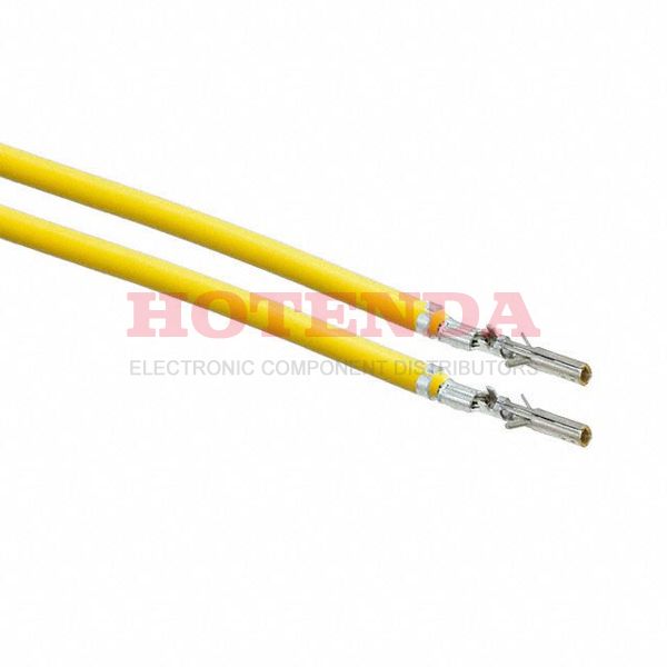 0039000428-06-Y4-D - 6" PRE-CRIMP A2015 YELLOW
