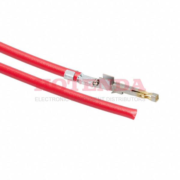 1722533012-10-R7 - 10" PRE-CRIMP 1858/19 RED