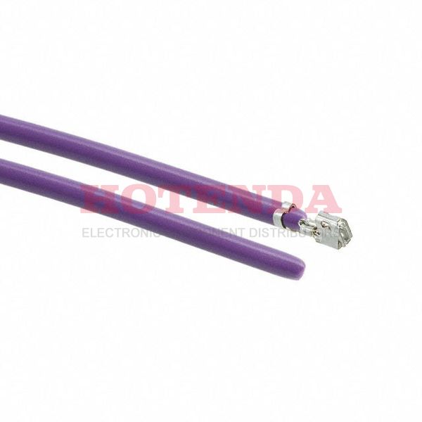 0502128000-04-V1 - 4" PRE-CRIMP A3047 VIOLET
