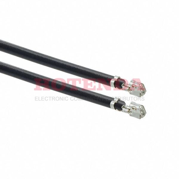 0502128000-12-B1-D - 12" PRE-CRIMP A3047 BLACK