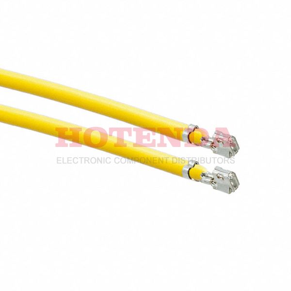 0502128000-12-Y1-D - 12" PRE-CRIMP A3047 YELLOW