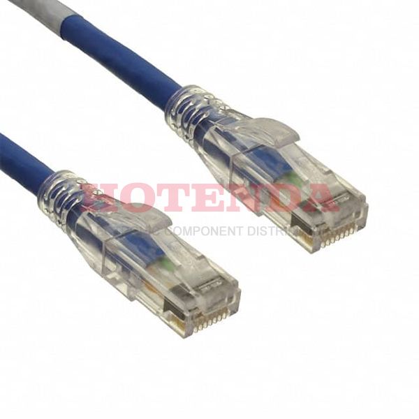 PC6ABLU5 - CATEGORY 6A UTP PATCH CORD, 5FT,