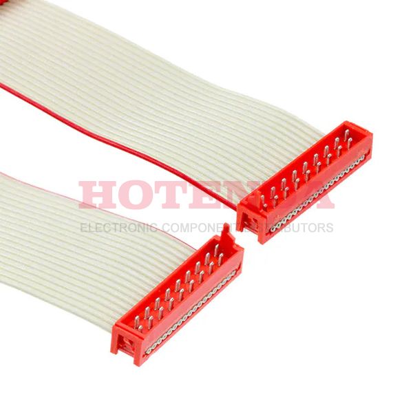 2205067-3 - TE CONNECTIVITY 2205067-3 Ribbon Cable, Micro-Match Plug, Micro-Match Plug, 18 Ways, 7.87 ", 200 mm, 1.27 mm