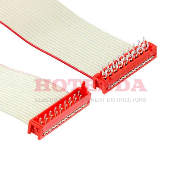 2205075-3 - TE CONNECTIVITY 2205075-3 Ribbon Cable, Micro-Match Plug, Micro-Match Board Connector, 18 Ways, 7.87 ", 200 mm, 1.27 mm