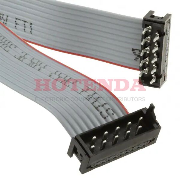 2205116-3 - TE CONNECTIVITY 2205116-3 Ribbon Cable, Micro-Match Plug, Micro-Match Board Connector, 12 Ways, 7.87 ", 200 mm, 1.27 mm