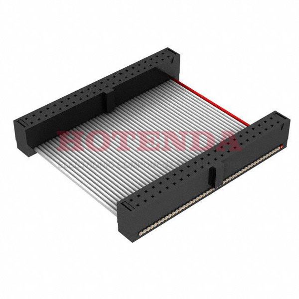 FFSD-22-D-02.00-01-N - Cable Assembly Flat Ribbon 0.05m 30AWG 44 POS IDC Connector to 44 POS IDC Connector F-F IDT-IDT Bulk