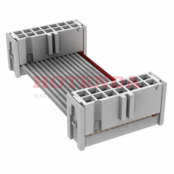 D89114-0131HK-3365/14-D-3 - CABLE 14POS SOCKET TO SOCKET 3"