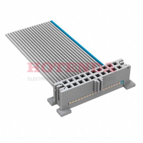 45120-010030-3749/20-S-3 - SGL END CBL ASSY 20POS SKT 3"