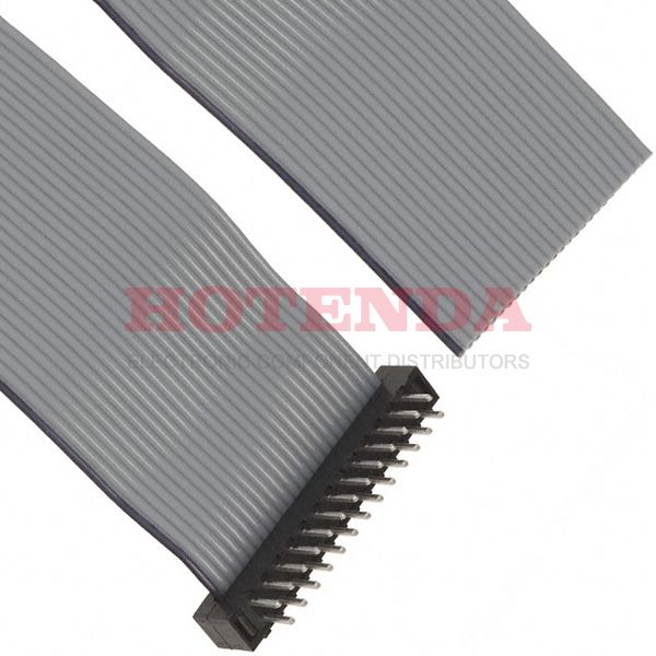 TCMD-13-S-06.00-01 - CABLE ASSEM 2MM 26POS SGL END 6"