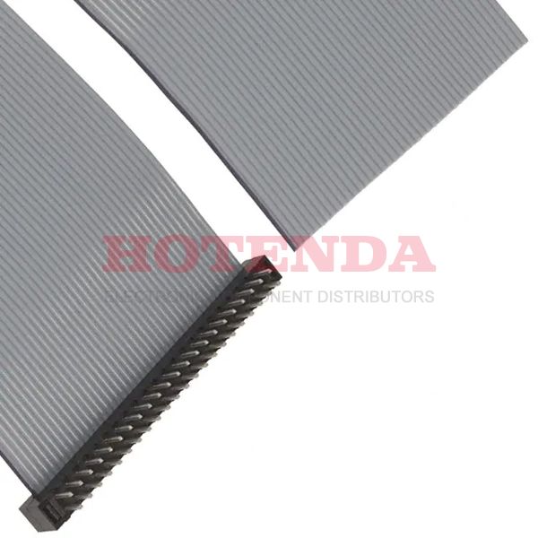 TCMD-22-S-06.00-01 - CABLE ASSEM 2MM 44POS SGL END 6"