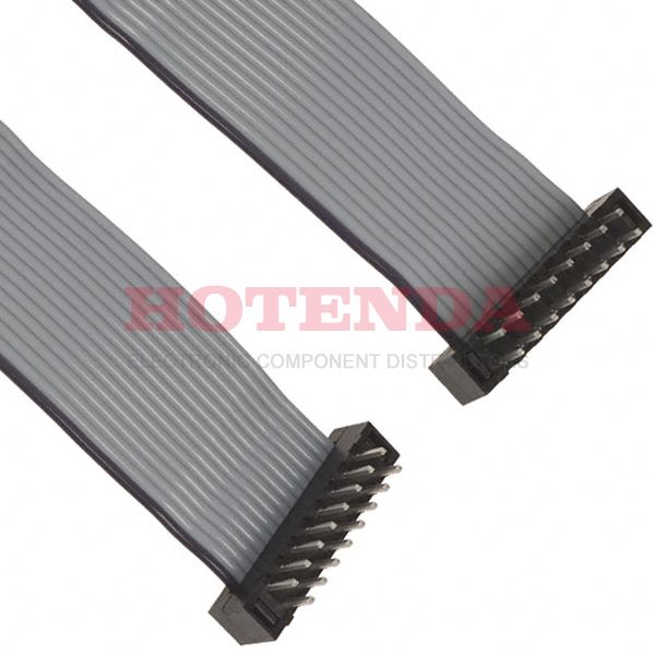 TCMD-08-D-06.00-01 - CABLE ASSEM 2MM 16POS M-M 6"