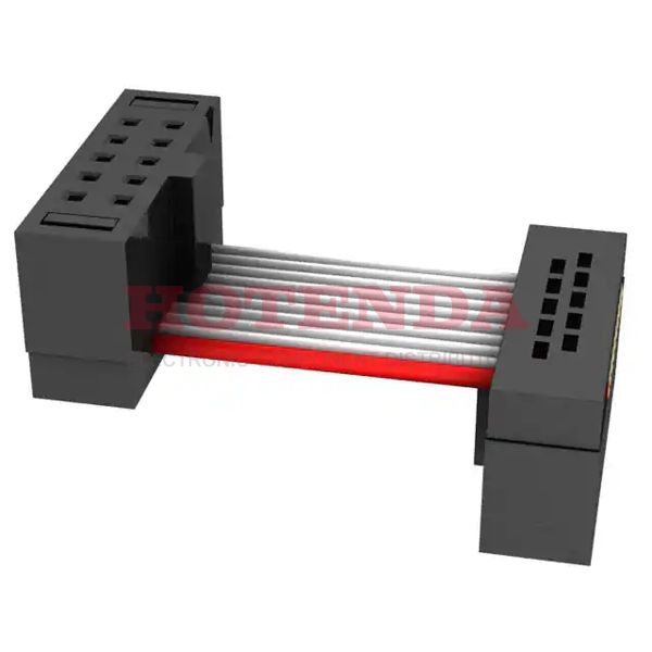 FFSD-05-D-05.78-01-N-RW-R - Cable Assembly Flat Ribbon 0.146m 30AWG 10 POS IDC Connector to 10 POS IDC Connector F-F IDT-IDT Bulk