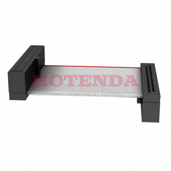 FFSD-14-D-02.50-01-N-R - Cable Assembly Flat Ribbon 0.063m 30AWG 28 POS IDC Connector to 28 POS IDC Connector F-F IDT-IDT Bulk