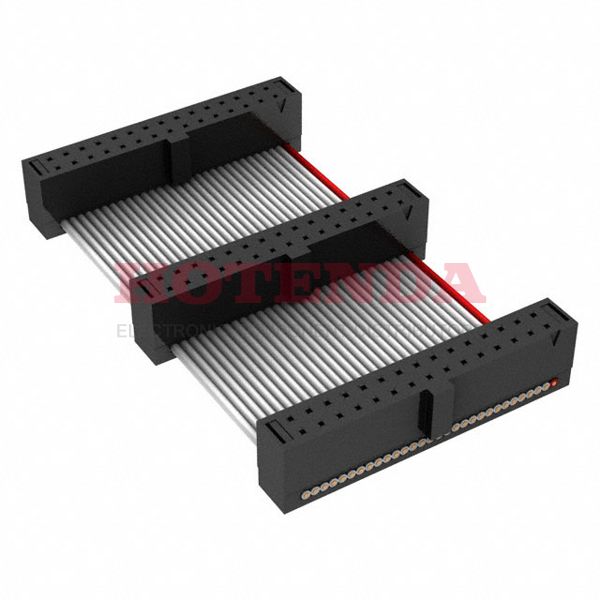 FFSD-15-D-60.00-01-N-D30 - Cable Assembly Flat Ribbon 1.524m 30AWG 30 POS IDC Connector to 2(30 POS IDC Connector) F-F/F IDT-IDT/IDT Bulk