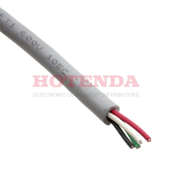 79046 SL005 - CABLE 4COND 22AWG SLATE 100'
