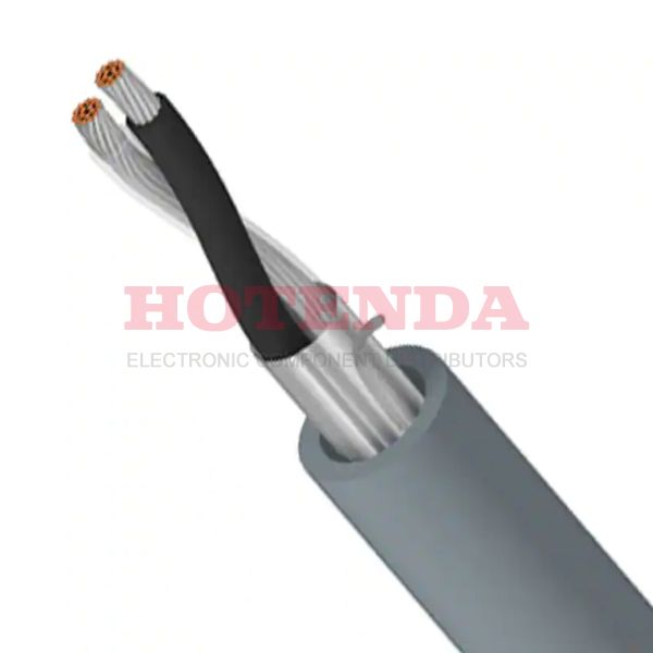 8761 060500 - SHLD MULTIPR CABLE 1PR 500FT 300V CHR