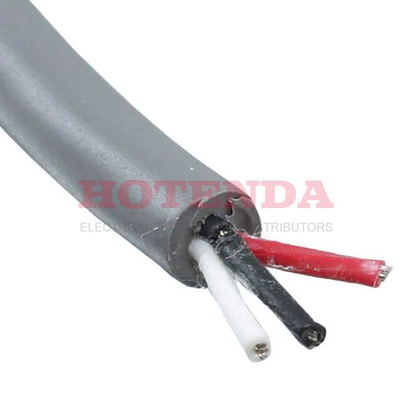 1896L SL002 - CABLE 3COND 20AWG SLATE 500'