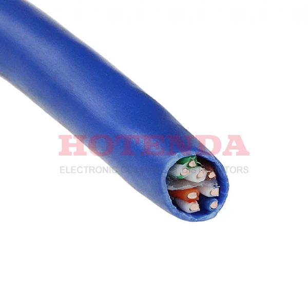 7133800 - CABLE CAT6 8COND 23AWG BLU 1000'