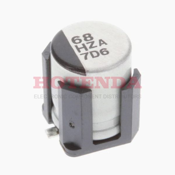 EEH-ZA1V151V - 150μF ±20% Radial, Can - SMD 0.413 10.50mm Tape &amp; Reel (TR) 27mOhm ZA, Anti-Vibration Surface Mount Hybrid Automotive