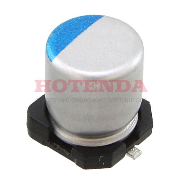 PVM-10V470ME60E-R2 - 47μF ±20% Radial, Can - SMD 0.236 6.00mm Cut Tape (CT) 28mOhm PVM Surface Mount Polymer General Purpose