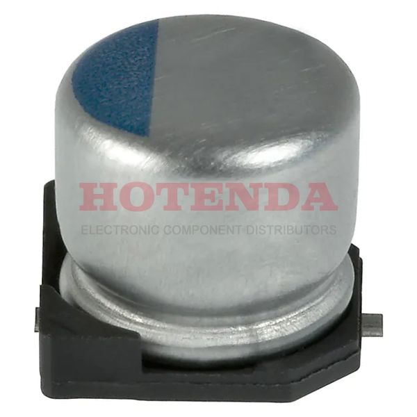 APXA100ARA560MF55G - 56μF ±20% Radial, Can - SMD 0.205 5.20mm Tape &amp; Reel (TR) 31mOhm NPCAP™-PXA Surface Mount Polymer General Purpose