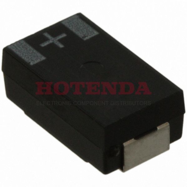 6SW100M - 100μF ±20% 2917 (7343 Metric) 0.106 2.70mm Cut Tape (CT) 9mOhm PC-CON, SW Surface Mount Polymer General Purpose