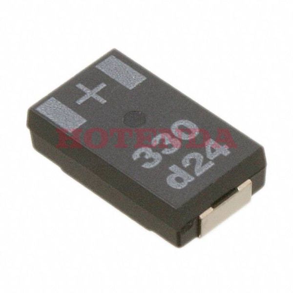 2SWZ330MR06 - 330μF ±20% 2917 (7343 Metric) 0.075 1.90mm Cut Tape (CT) 6mOhm PC-CON, SWZ Surface Mount Polymer General Purpose