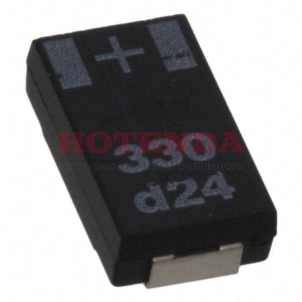 2SWZ330MR15 - 330μF ±20% 2917 (7343 Metric) 0.075 1.90mm Cut Tape (CT) 15mOhm PC-CON, SWZ Surface Mount Polymer General Purpose