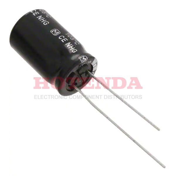 ECA-1EHG222 - Cap Aluminum Lytic 2200uF 25V 20% (12.5 X 25mm) Radial 5mm 1090mA 2000h 105C Bulk