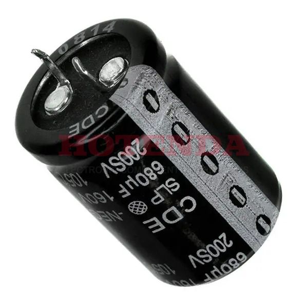 SLP222M080C5P3 - CAP ALUM 2200UF 20% 80V SNAP