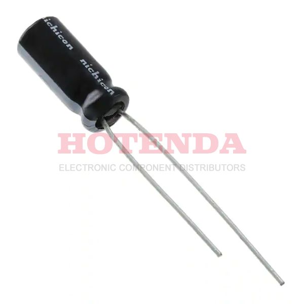 UVZ1C101MDD1TD - UVZ 100μF Capacitor ±20% Tape &amp; Box (TB) Through Hole 115mA 0.197Dia 5.00mm -55°C~105°C Polar 2mm Radial, Can