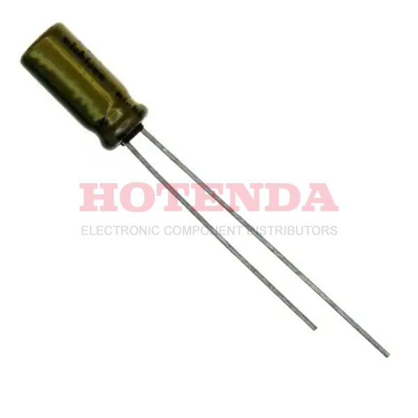 UFW1H220MDD1TA - UFW 22μF Capacitor ±20% Tape &amp; Box (TB) Through Hole 95mA 0.197Dia 5.00mm -40°C~85°C Polar 2.0066mm Radial, Can