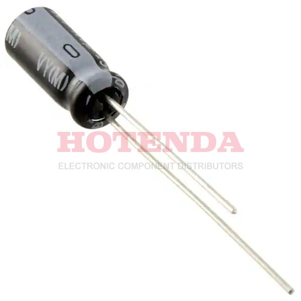 UVY1H3R3MDD1TD - UVY 3.3μF Capacitor ±20% Cut Tape (CT) Through Hole 25mA 0.197Dia 5.00mm -55°C~105°C Polar 2.0066mm Radial, Can