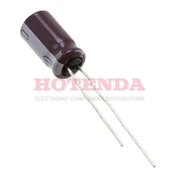 UPW2A100MED1TD - UPW 10μF Capacitor ±20% Cut Tape (CT) Through Hole 39mA 0.248Dia 6.30mm -55°C~105°C Polar 2.4892mm Radial, Can