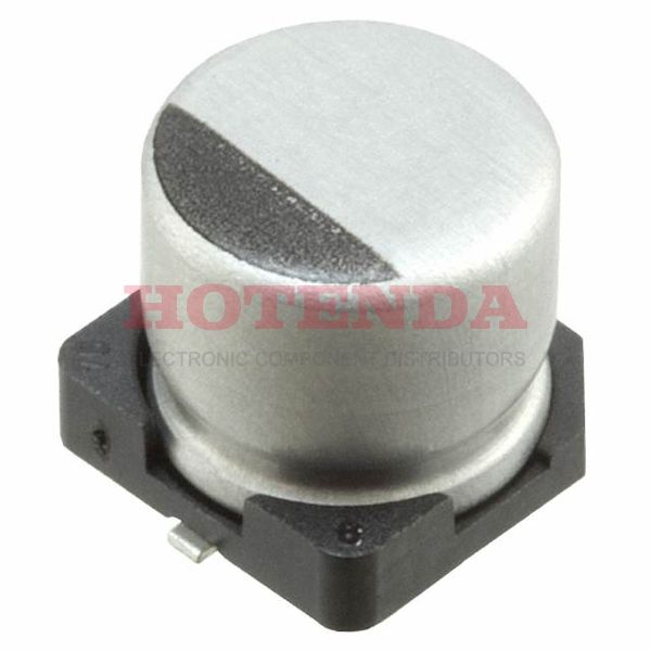 UCD1H100MCL1GS - UCD 10μF Capacitor ±20% Cut Tape (CT) Surface Mount 170mA 0.248Dia 6.30mm -55°C~105°C Polar Radial, Can - SMD