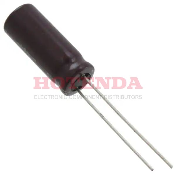 UPM2A270MPD1TA - UPM 27μF Capacitor ±20% Tape &amp; Box (TB) Through Hole 160mA 0.315Dia 8.00mm -55°C~105°C Polar 3.5052mm Radial, Can
