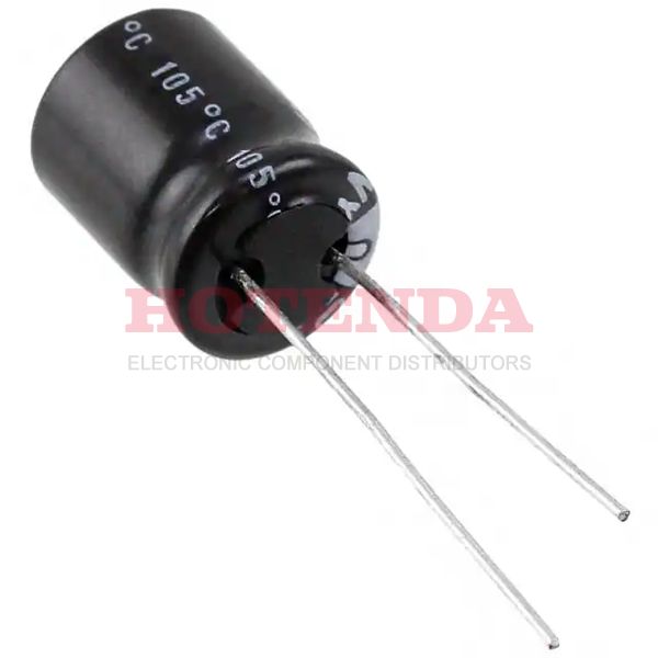 UVY1C102MPD - Capacitor; Aluminum Electrolytic; Cap 1000uF 20% Radial 10X12.5 LS 5mm