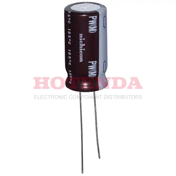 UPW2D330MHD - UPW 33μF Capacitor ±20% Bulk Through Hole 190mA 0.492Dia 12.50mm -40°C~105°C Polar 5mm Radial, Can